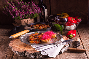 Preparación ratatouille de patatas